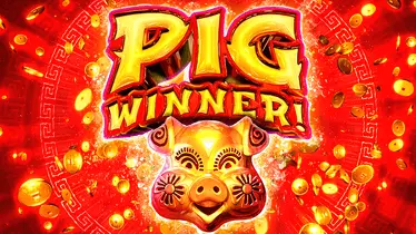 Pig Winner Slot Logo