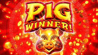 Pig Winner Slot Logo