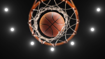 basketball going through a hoop
