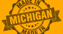"Made in Michigan" stamp